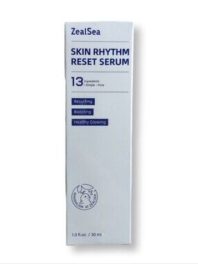 ZealSea Skin Rhythm Reset Serum NIB Sealed Glow Booster 1oz $24.99